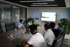 常熟科创园领导与热处理专家莅临宏创高频视察工作