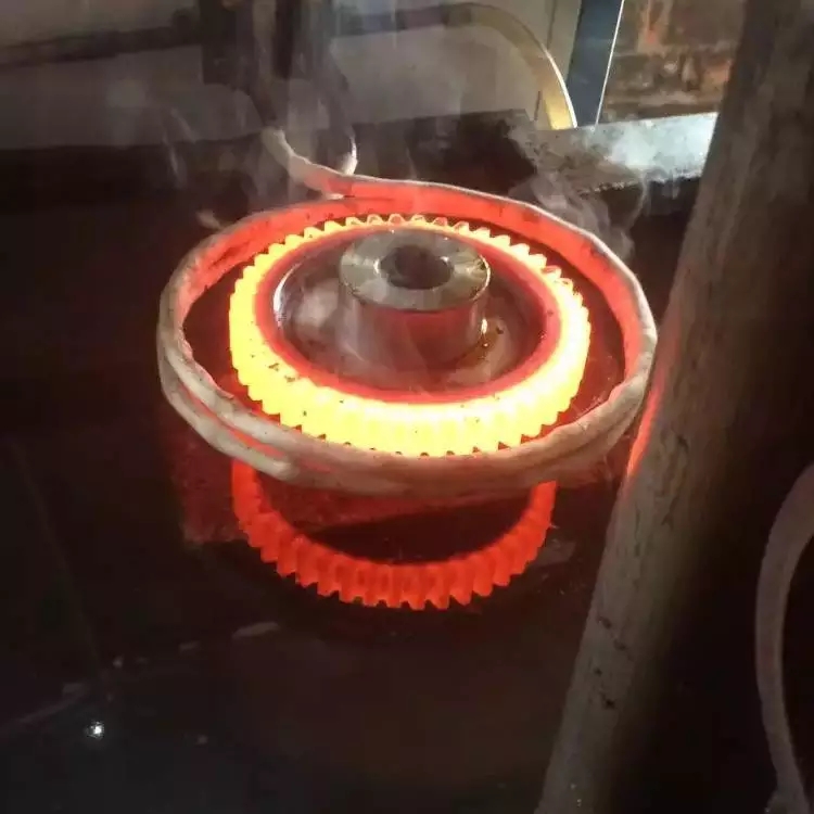 钛合金圆钢退火就用中频感应加热炉