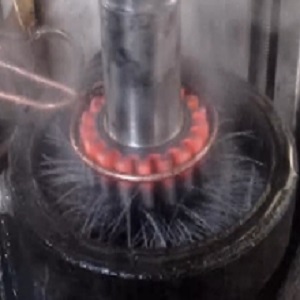 驱动桥弧齿锥齿轮的热处理选用感应加热炉