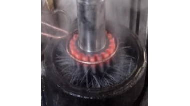 驱动桥弧齿锥齿轮的热处理选用感应加热炉